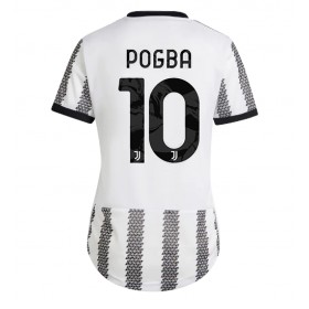 Damen Fußballbekleidung Juventus Paul Pogba #10 Heimtrikot 2022-23 Kurzarm
